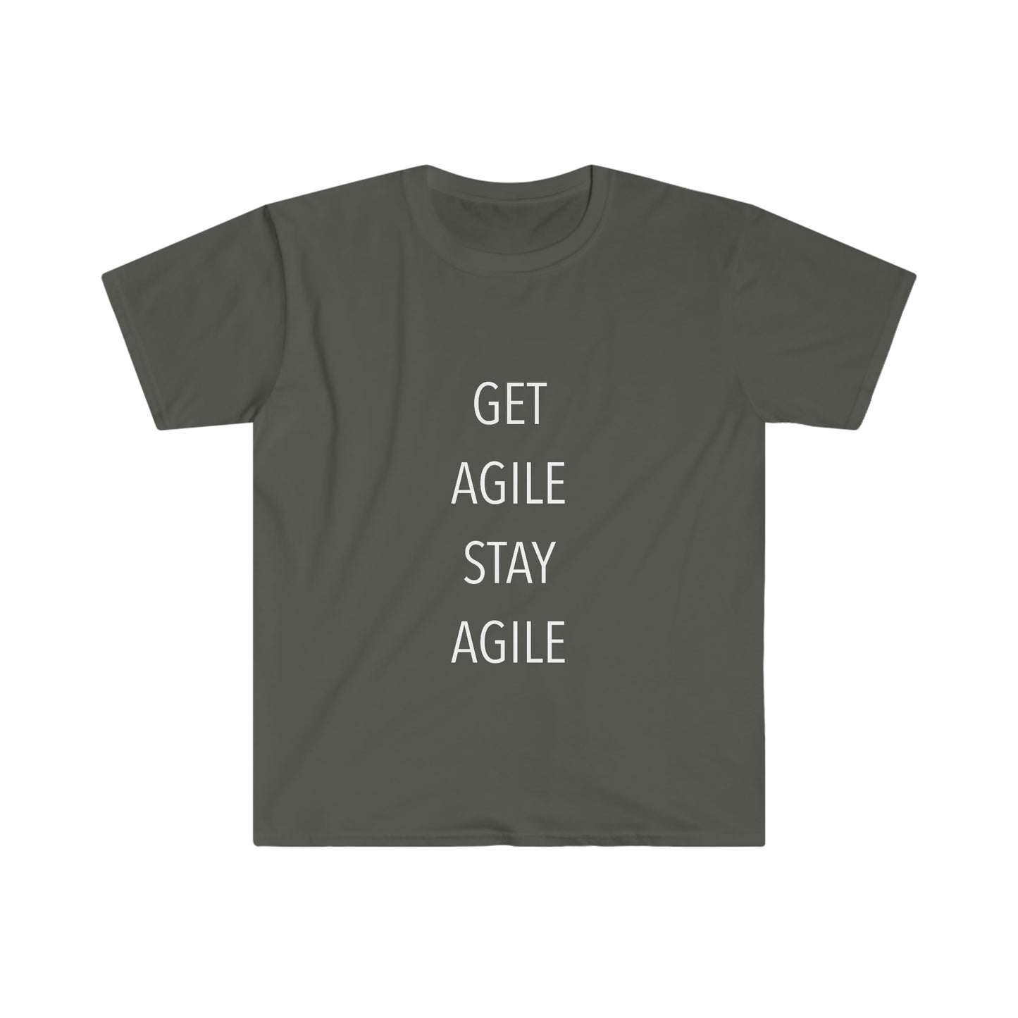 Get Agile. Stay Agile. - T-Shirt by Wisconsin Agility