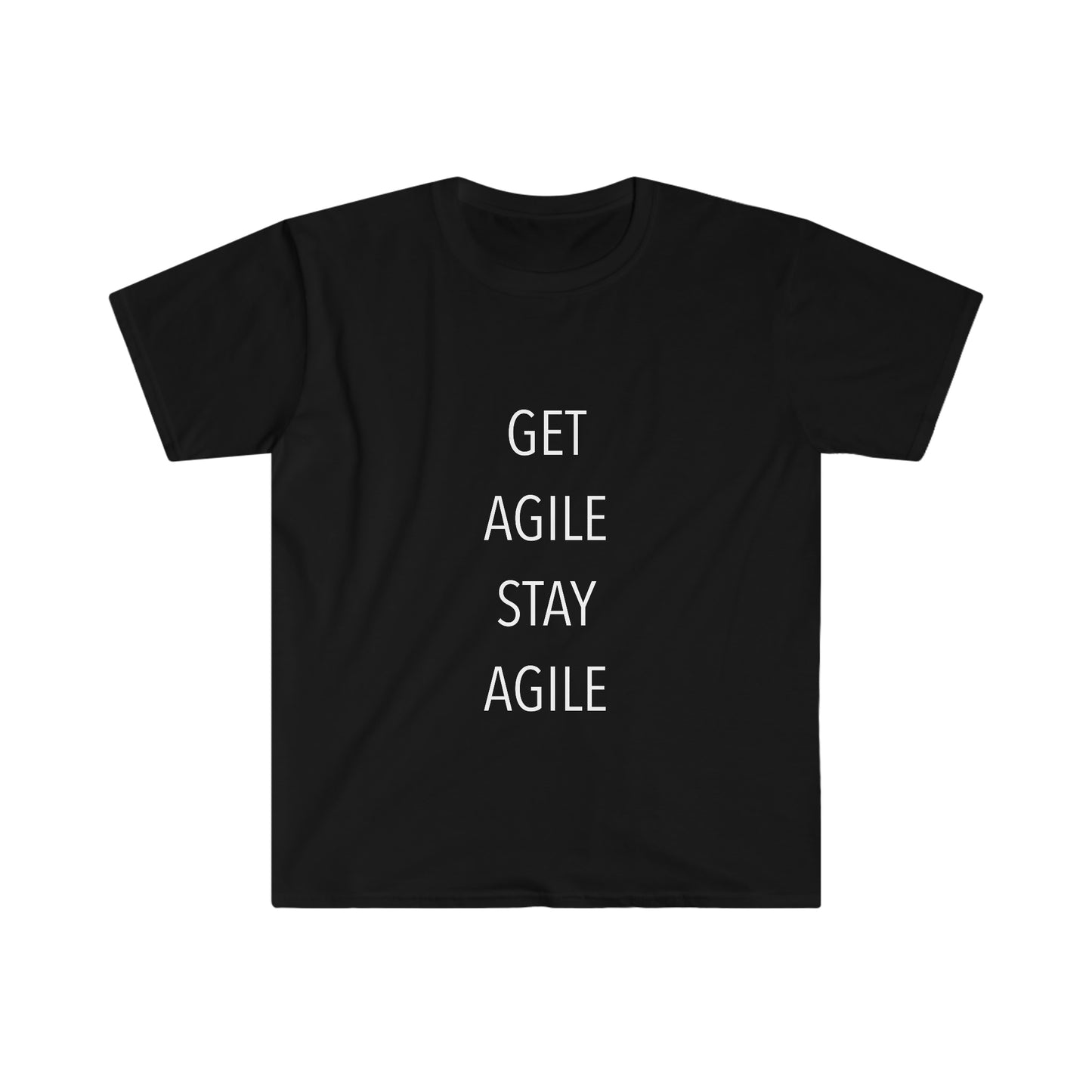 Get Agile. Stay Agile. - T-Shirt by Wisconsin Agility