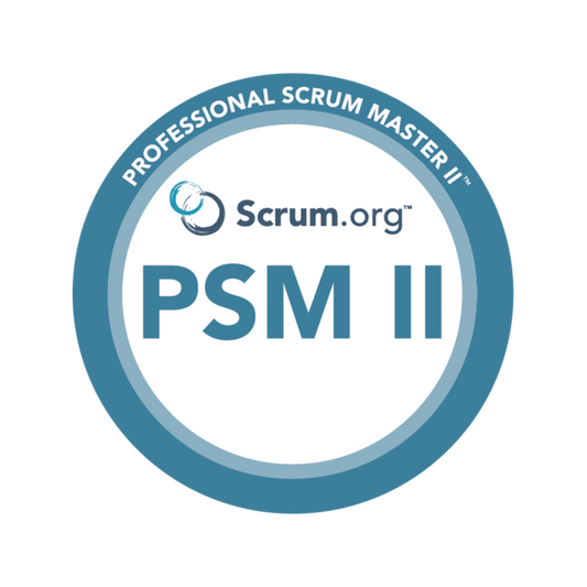 Professional Scrum Master II- Advanced (PSM II) Course - November 7th and 8th