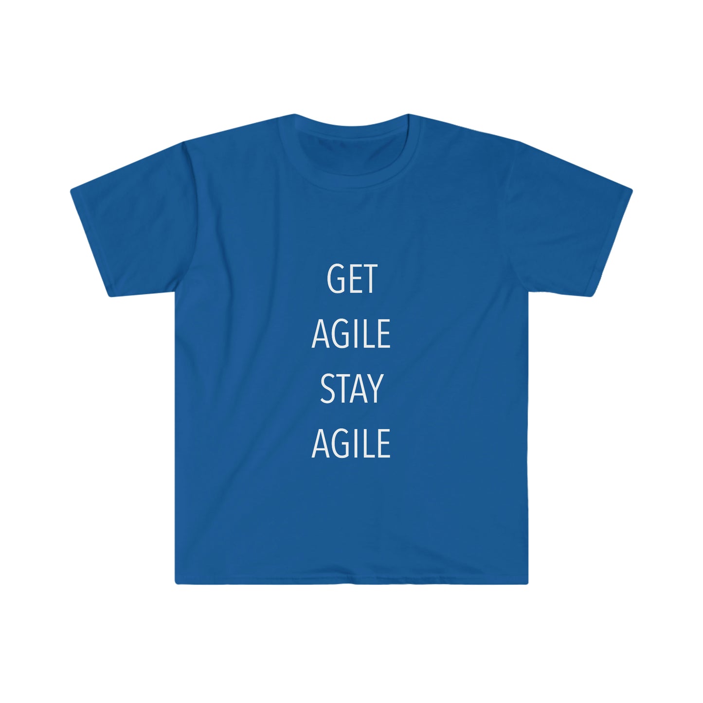 Get Agile. Stay Agile. - T-Shirt by Wisconsin Agility