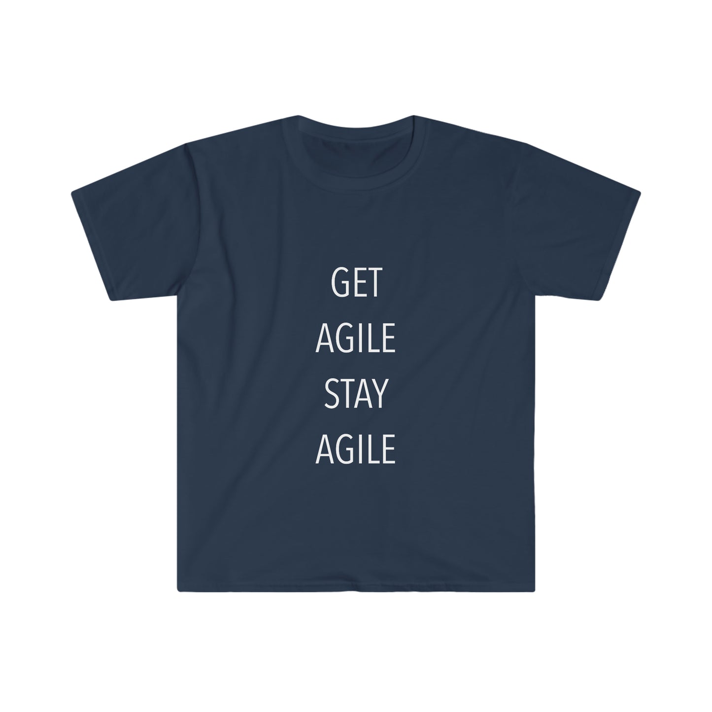 Get Agile. Stay Agile. - T-Shirt by Wisconsin Agility