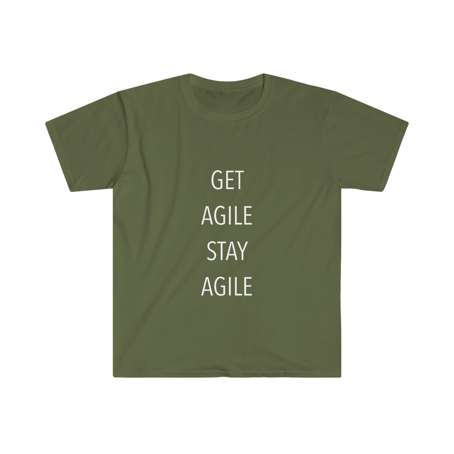 Get Agile. Stay Agile. - T-Shirt by Wisconsin Agility