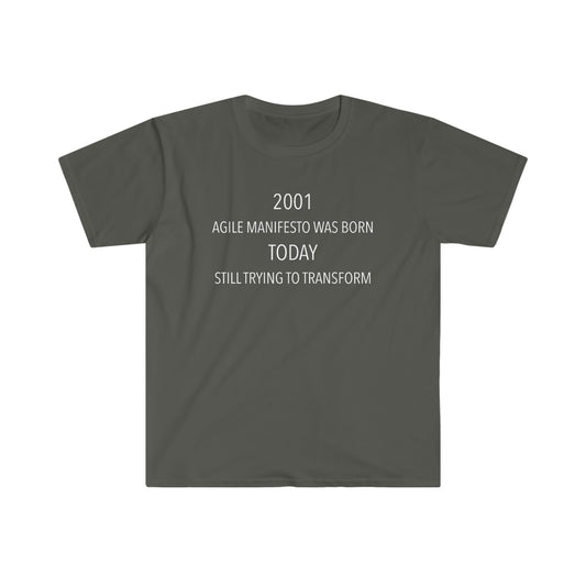 Trying To Transform - T-Shirt by Wisconsin Agility featuring Agile Songs by Chad Beier