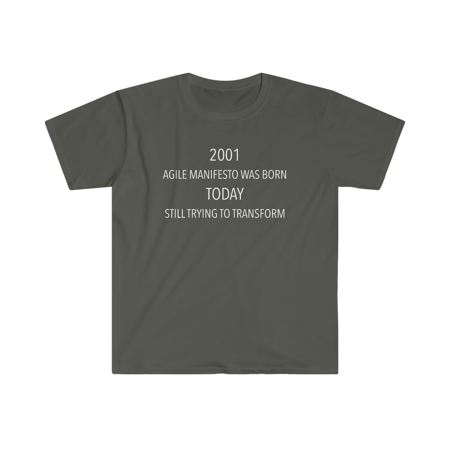 Trying To Transform - T-Shirt by Wisconsin Agility featuring Agile Songs by Chad Beier
