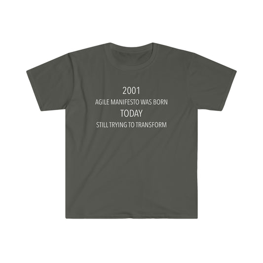 Trying To Transform - T-Shirt by Wisconsin Agility featuring Agile Songs by Chad Beier