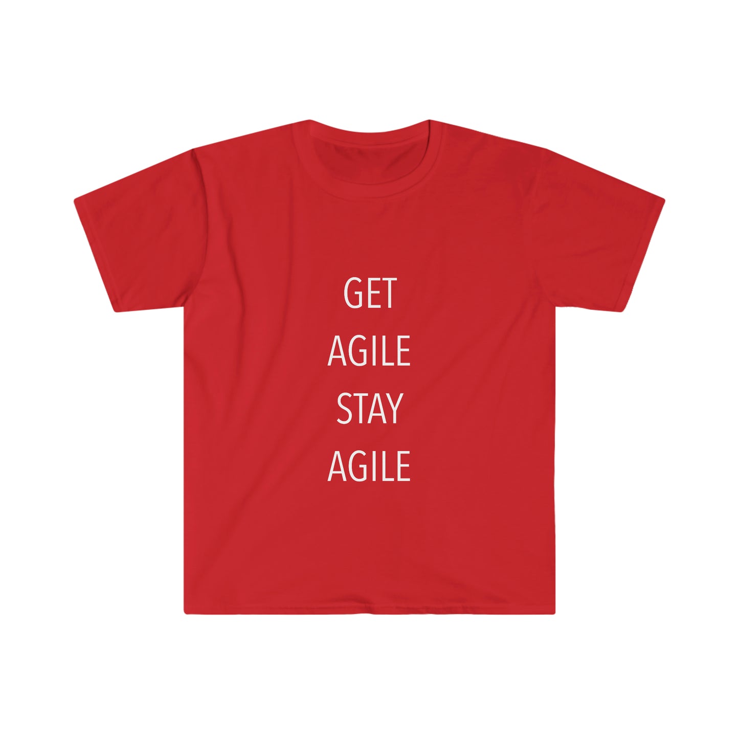 Get Agile. Stay Agile. - T-Shirt by Wisconsin Agility